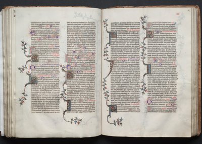 Gothajský misál: Fol. 84r, Text, c. 1375. od Master of the Boqueteaux