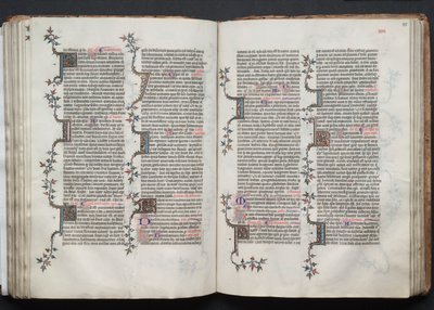 Gothajský misál: Fol. 84v, Text, c. 1375. od Master of the Boqueteaux