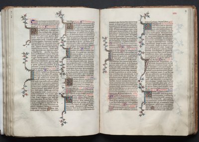 Gothajský misál: Fol. 88v, Text, c. 1375. od Master of the Boqueteaux
