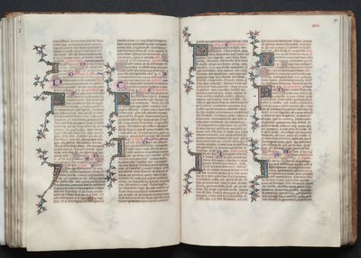 Gothajský misál: Fol. 90r, Text, c. 1375. od Master of the Boqueteaux