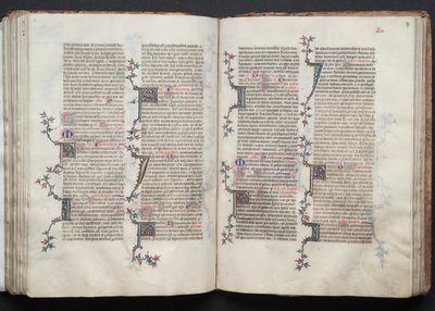 Gothajský misál: Fol. 97r, Text, c. 1375. od Master of the Boqueteaux