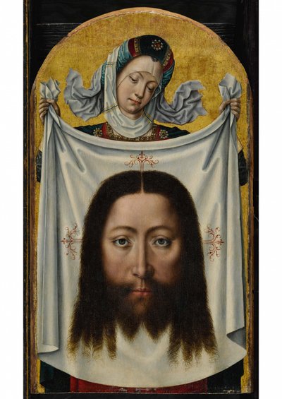 Svatá Veronika se Sudariem od Master of the Bruges Legend of St. Ursula