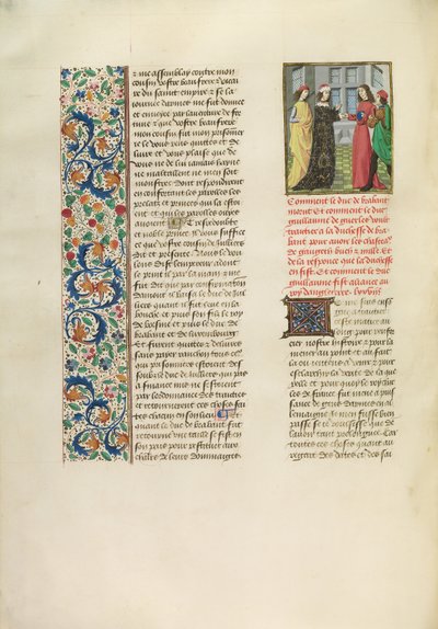 Vévoda Vilém z Geldersu a Richard II. od Master of the Copenhagen Caesar