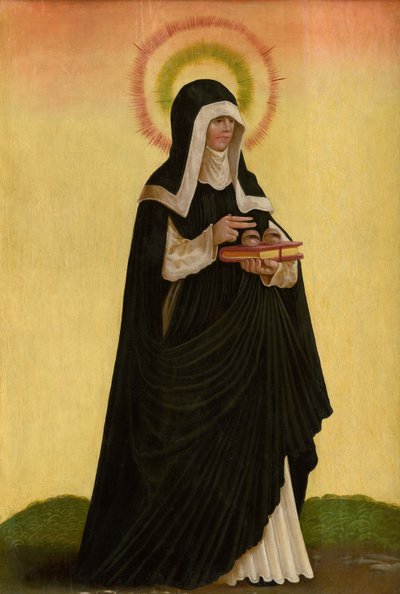 Svatá Odile, 1519. od Master of the Danube School