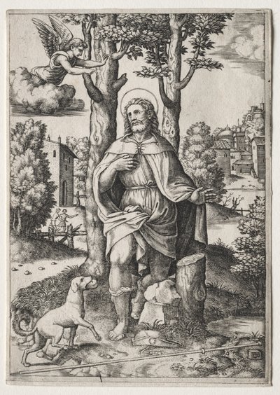 Saint-Roch od Master of the Die
