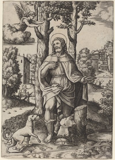 Saint-Roch od Master of the Die after Follower of Raphael