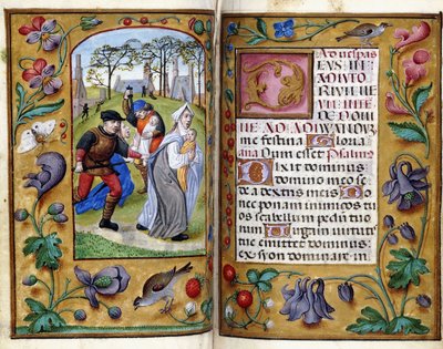 Masakr neviňátek, kolem roku 1490 od Master of the Dresden Prayer Book