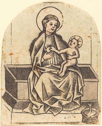 Madonna a dítě od Master of the Dutuit Mount of Olives