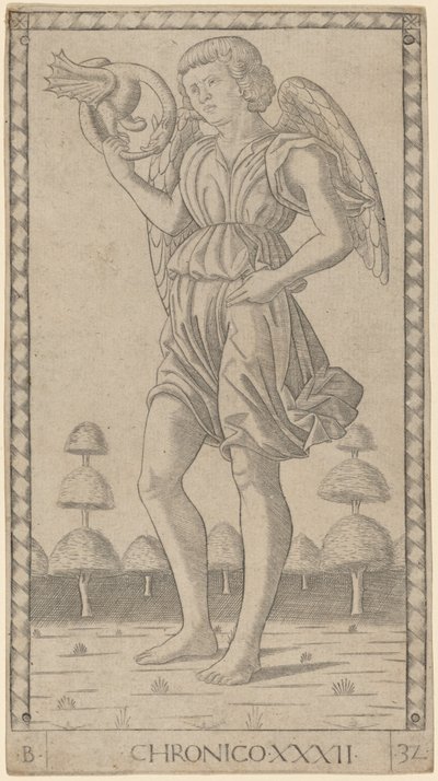 Kronika (Genius času) od Master of the E-Series Tarocchi