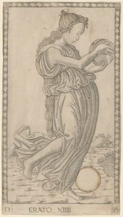 Erato od Master of the E Series Tarocchi