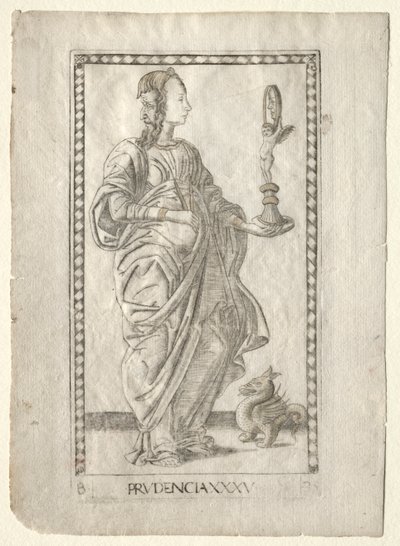 Prudence (z Tarocchi, série B: Cosmic Principles and Virtues, #35) od Master of the E-Series Tarocchi