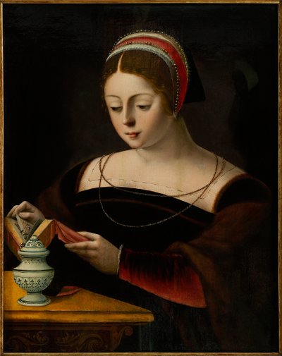 Máří Magdalena, kolem roku 1540. od Master of the Female Half Lengths