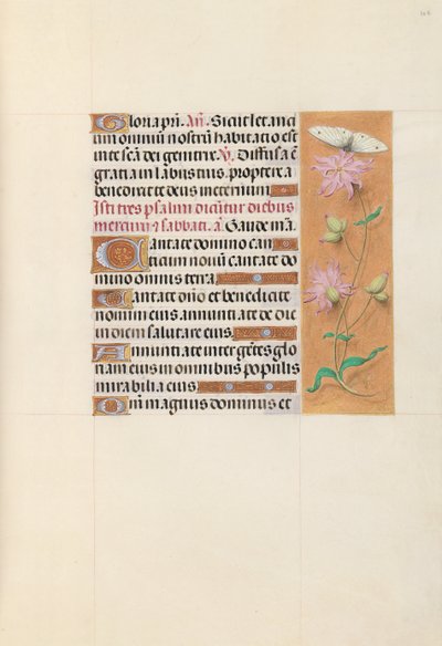 Hodiny královny Isabely Katolické, královny Španělska: Fol. 107r, c. 1500. od Master of the First Prayerbook of Maximillian