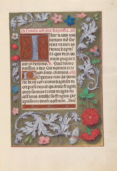 Hodiny španělské královny Isabely Katolické:  Fol. 170r od Master of the First Prayerbook of Maximillian