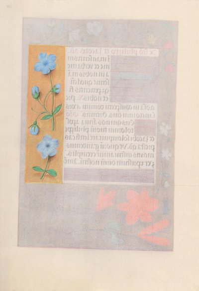 Hodiny královny Isabely Katolické, královny Španělska: Fol. 176v, c. 1500. od Master of the First Prayerbook of Maximillian