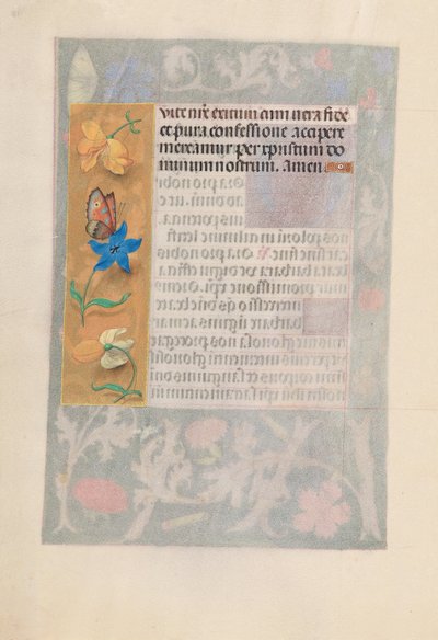 Hodiny královny Isabely Katolické, královny Španělska: Fol. 192v, c. 1500. od Master of the First Prayerbook of Maximillian