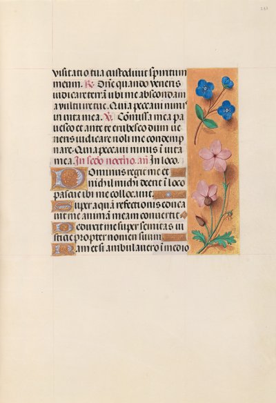 Hodiny španělské královny Isabely Katolické:  Fol. 233r od Master of the First Prayerbook of Maximillian