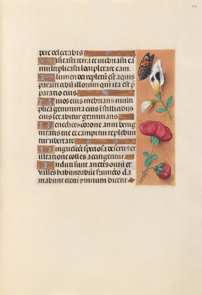 Hodiny španělské královny Isabely Katolické:  Fol. 249r od Master of the First Prayerbook of Maximillian