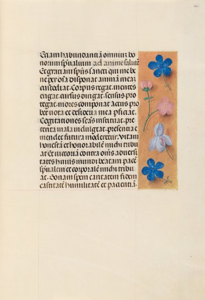 Hodiny královny Isabely Katolické, královny Španělska: Fol. 260r, c. 1500. od Master of the First Prayerbook of Maximillian