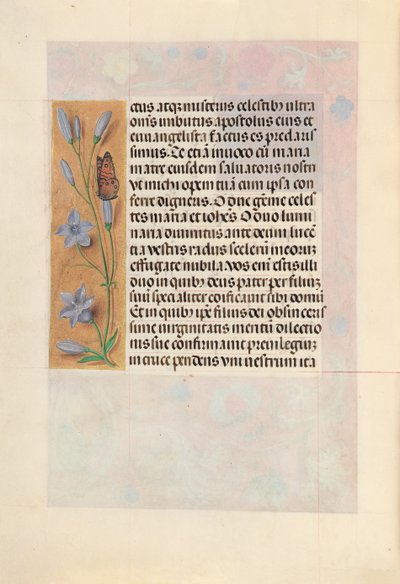 Hodiny královny Isabely Katolické, královny Španělska: Fol. 262v, c. 1500. od Master of the First Prayerbook of Maximillian