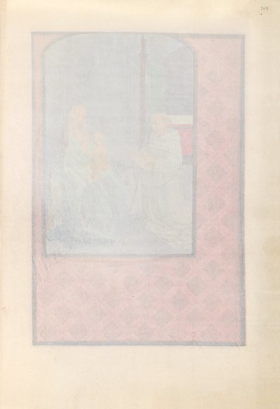 Hodiny královny Isabely Katolické, královny Španělska: Fol. 267r, c. 1500. od Master of the First Prayerbook of Maximillian
