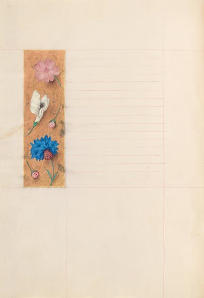 Hodiny královny Isabely Katolické, královny Španělska: Fol. 272v, c. 1500. od Master of the First Prayerbook of Maximillian