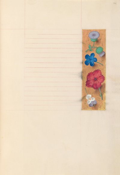 Hodiny královny Isabely Katolické, královny Španělska: Fol. 273r, c. 1500. od Master of the First Prayerbook of Maximillian