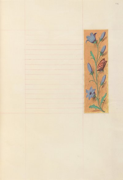 Hodiny královny Isabely Katolické, královny Španělska: Fol. 276r, c. 1500. od Master of the First Prayerbook of Maximillian