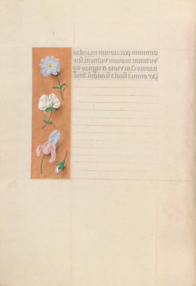 Hodiny královny Isabely Katolické, královny Španělska: Fol. 68v, c. 1500. od Master of the First Prayerbook of Maximillian
