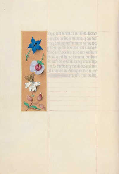 Hodiny královny Isabely Katolické, královny Španělska: Fol. 71v, c. 1500. od Master of the First Prayerbook of Maximillian