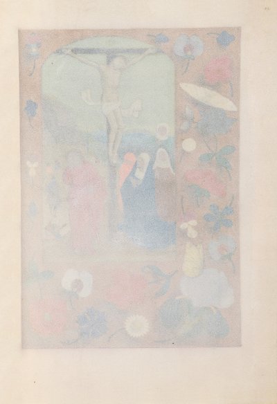 Hodiny královny Isabely Katolické, královny Španělska: Fol. 72r, c. 1500. od Master of the First Prayerbook of Maximillian