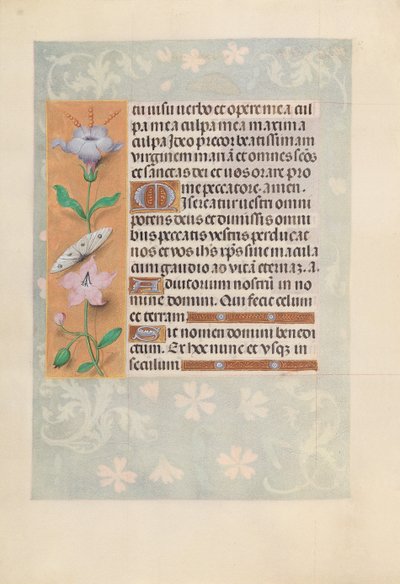 Hodiny královny Isabely Katolické, královny Španělska: Fol. 88v, c. 1500. od Master of the First Prayerbook of Maximillian