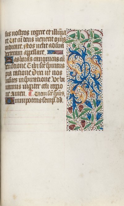 Kniha hodin Použití Rouen: fol. 102r, c. 1470. od Master of the Geneva Latini