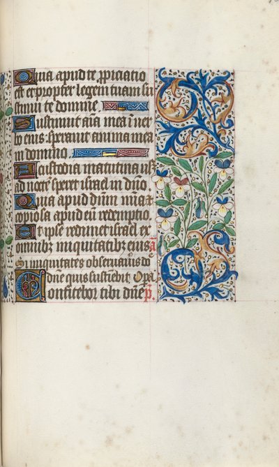 Kniha hodin Použití Rouen: fol. 106r, c. 1470. od Master of the Geneva Latini