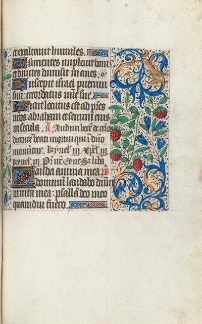 Kniha hodin Použití Rouen: fol. 108r, c. 1470. od Master of the Geneva Latini