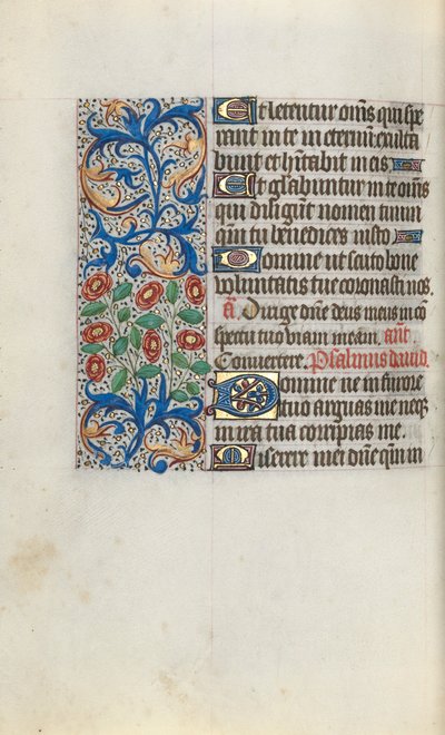 Kniha hodin Použití Rouen: fol. 111v, c. 1470. od Master of the Geneva Latini