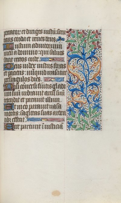 Kniha hodin Použití Rouen: fol. 114r, c. 1470. od Master of the Geneva Latini