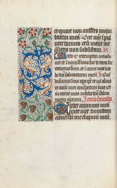 Kniha hodin Použití Rouen: fol. 115v, c. 1470. od Master of the Geneva Latini