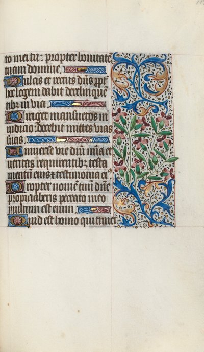 Kniha hodin Použití Rouen: fol. 119r, c. 1470. od Master of the Geneva Latini