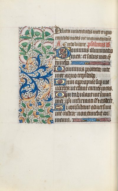 Kniha hodin Použití Rouen: fol. 120v, c. 1470. od Master of the Geneva Latini