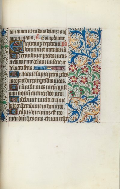 Kniha hodin Použití Rouen: fol. 125r, c. 1470. od Master of the Geneva Latini