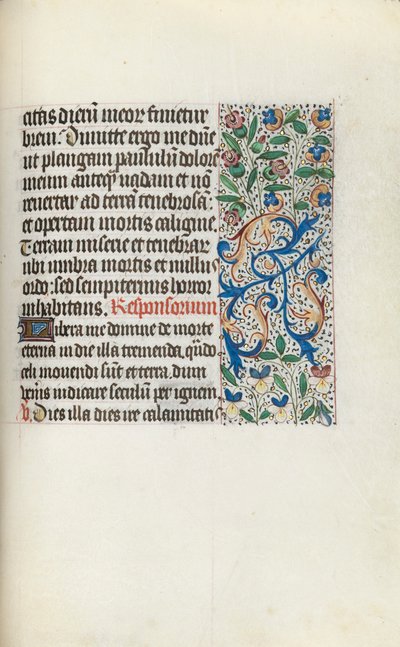 Kniha hodin Použití Rouen: fol. 133r, c. 1470. od Master of the Geneva Latini