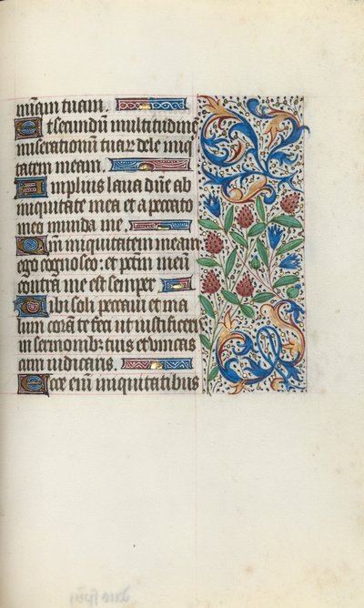 Kniha hodin Použití Rouen: fol. 134r, c. 1470. od Master of the Geneva Latini