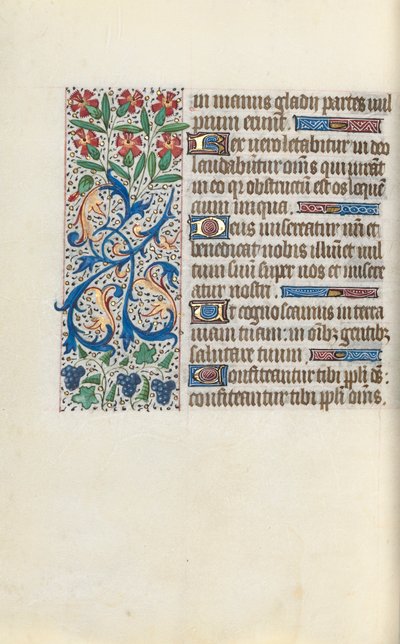 Kniha hodin Použití Rouen: fol. 138v, c. 1470. od Master of the Geneva Latini
