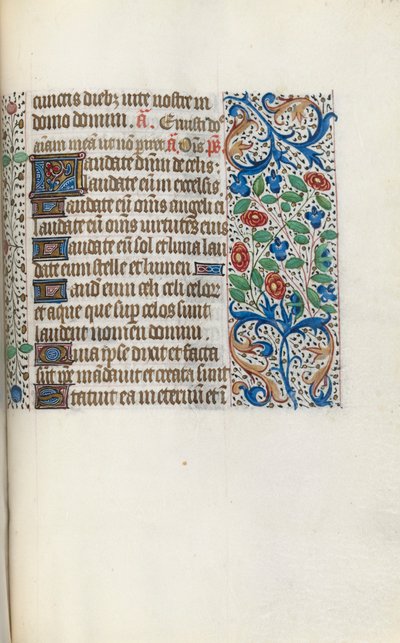 Kniha hodin Použití Rouen: fol. 141r, c. 1470. od Master of the Geneva Latini