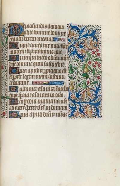 Kniha hodin Použití Rouen: fol. 145r, c. 1470. od Master of the Geneva Latini