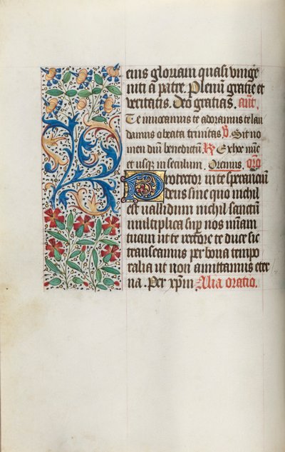 Kniha hodin Použití Rouen: fol. 14v, c. 1470. od Master of the Geneva Latini