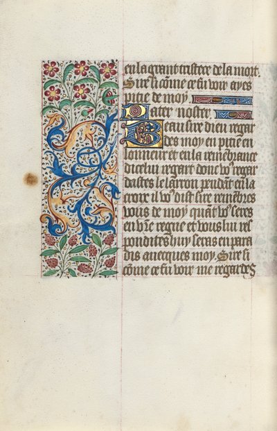 Kniha hodin Použití Rouen: fol. 154v, c. 1470. od Master of the Geneva Latini