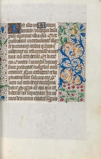 Kniha hodin Použití Rouen: fol. 18r, c. 1470. od Master of the Geneva Latini