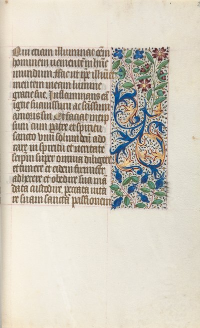 Kniha hodin Použití Rouen: fol. 26r, c. 1470. od Master of the Geneva Latini